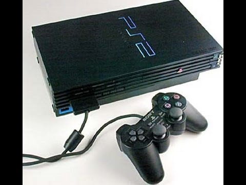 PS2: CONSOLE - FAT BLACK MODEL - INCL: 1 SONY CTRL; HOOKUPS (USED)